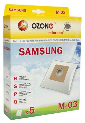 Мешок-пылесборник Ozone micron M-03