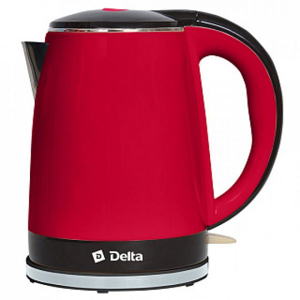 Чайник Delta DL-1370 крас/черн