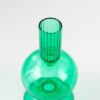 Подсвечник стекло на 1 свечу "Сомма" прозрачный зелёный 15х7х7 см 13572