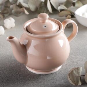 Чайник «Акварель», 400 мл, цвет розовый