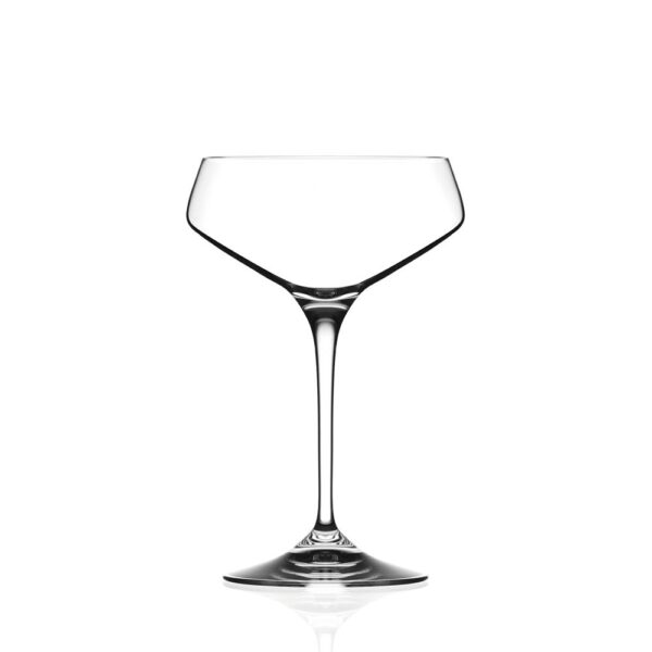 Бокал блюдце для шампанского RCR Luxion Aria 330 мл, хрустальное стекло